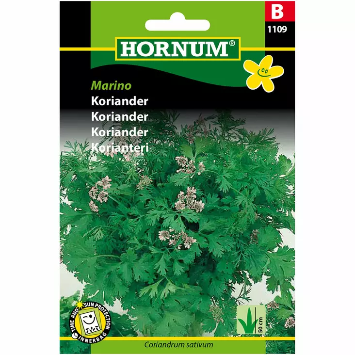 Koriander ´Marino´ - Frön och sättpotatisar. - 5708787011091 - 1