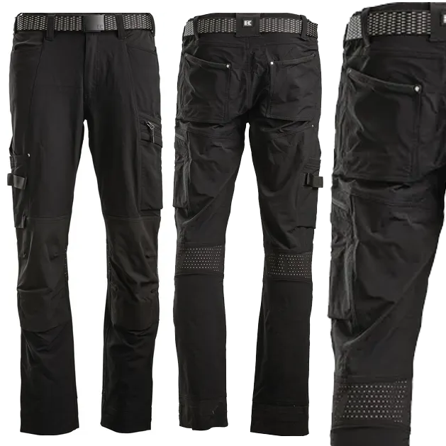 Kramp 4Way Stretch Technical byxor svart - Sommararbetskläder - 8719493022001 - 1