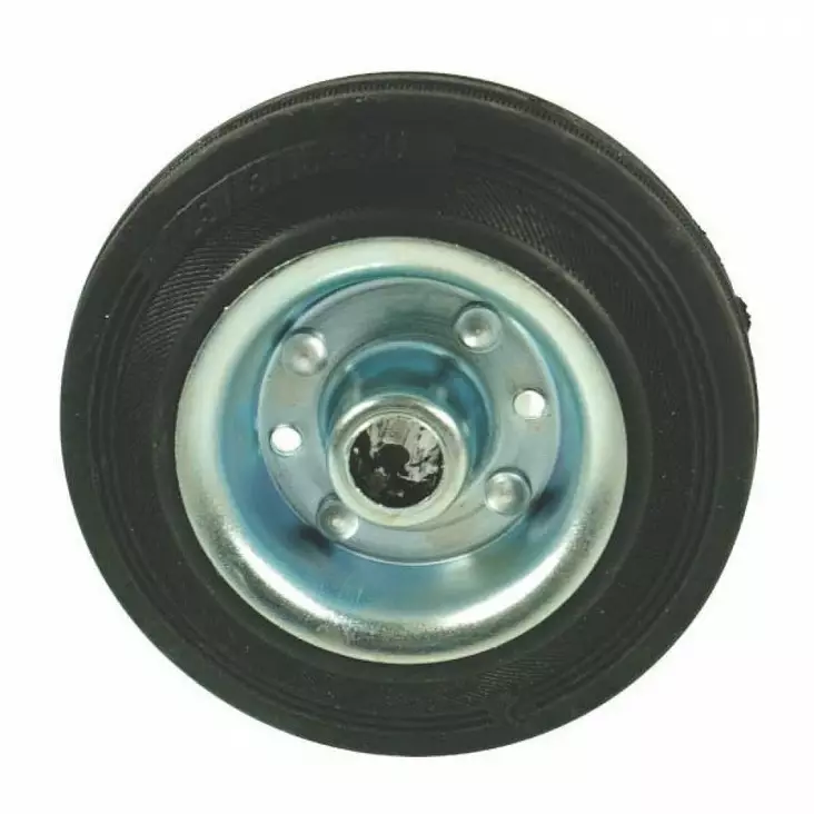 Gummihjul med kullager 100 mm - Vagnar, hjul - 8716106189311 - 1