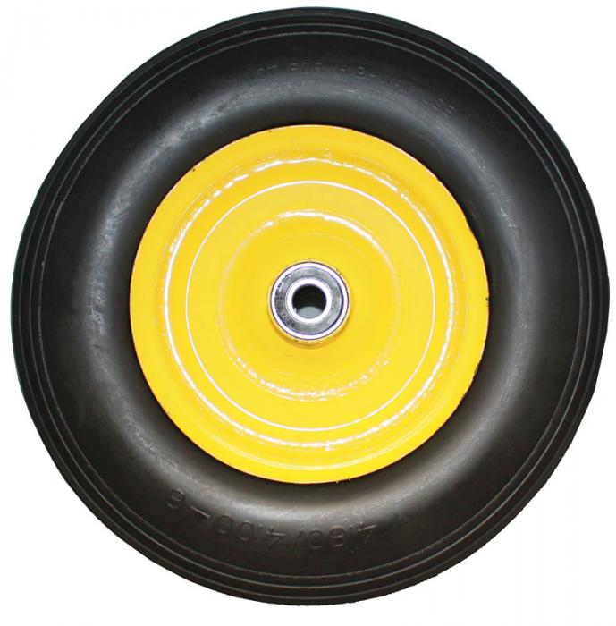 Ouppkopplad gummihjul 400-8 PU - Vagnar, hjul - 6430032157061 - 1