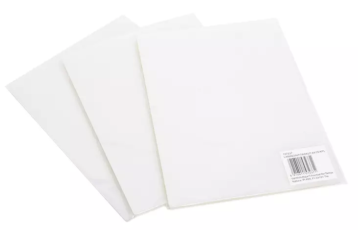 Lamineringstas A4 25 st/fp - Kontorsmaterial - 6410411572371 - 1