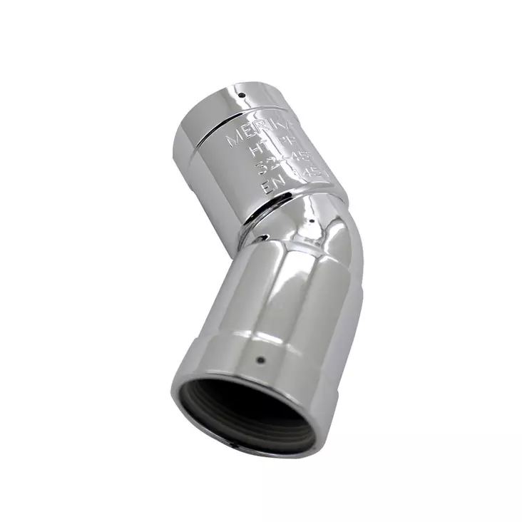 Opal HT hörn 32x45 kromad - Avlopp och vattenlås - 6413820510101 - 1