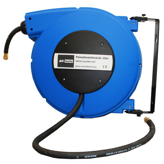 Kompressorslangrulle 1/2" 15m 30 bar - Tryckluftsslangar - 6430074690991 - 1