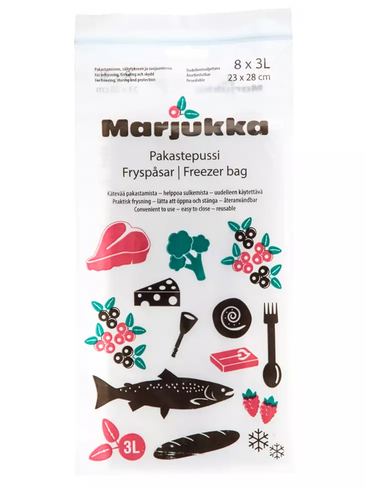 Fryspåse Avaa-Sulje 3 liter - Konserveringsprodukter - 6410411983061 - 1