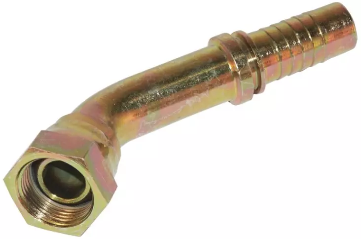 Pressad anslutning DN13 1/2" BSP hona/hane 45° - Hydraulik - 8719593103761 - 1