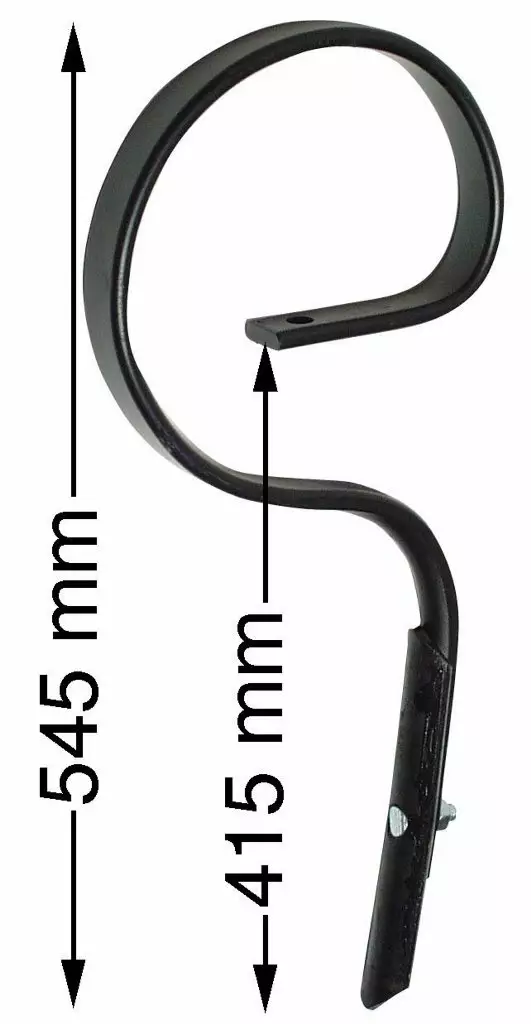 Vertikal spets 32 x 10 mm med rak spets - Jordbearbetningstillbehör - 5700032788161 - 1