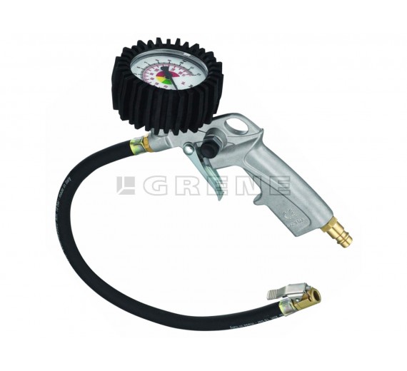 Däckfyllare med manometer - Garage - 5700033107411 - 1