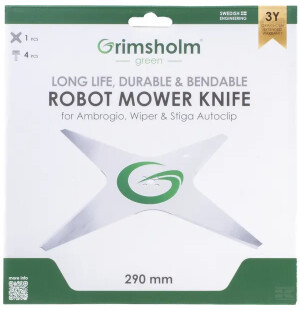Robotgräsklipparblad 29 cm (P) - Gräsklippare - 7350076761231 - 1