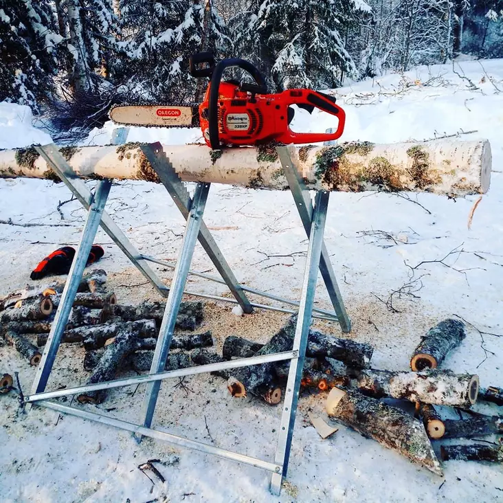 Rockwood sågställning i metall - Motorsågar och tillbehör - 5060012804541 - 1