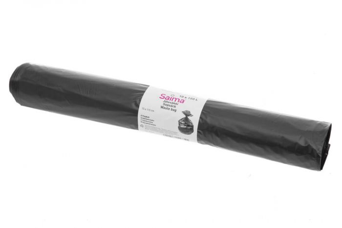 Saima Soppåsar svarta 150 liter - Avfallshantering - 6410412116741 - 1