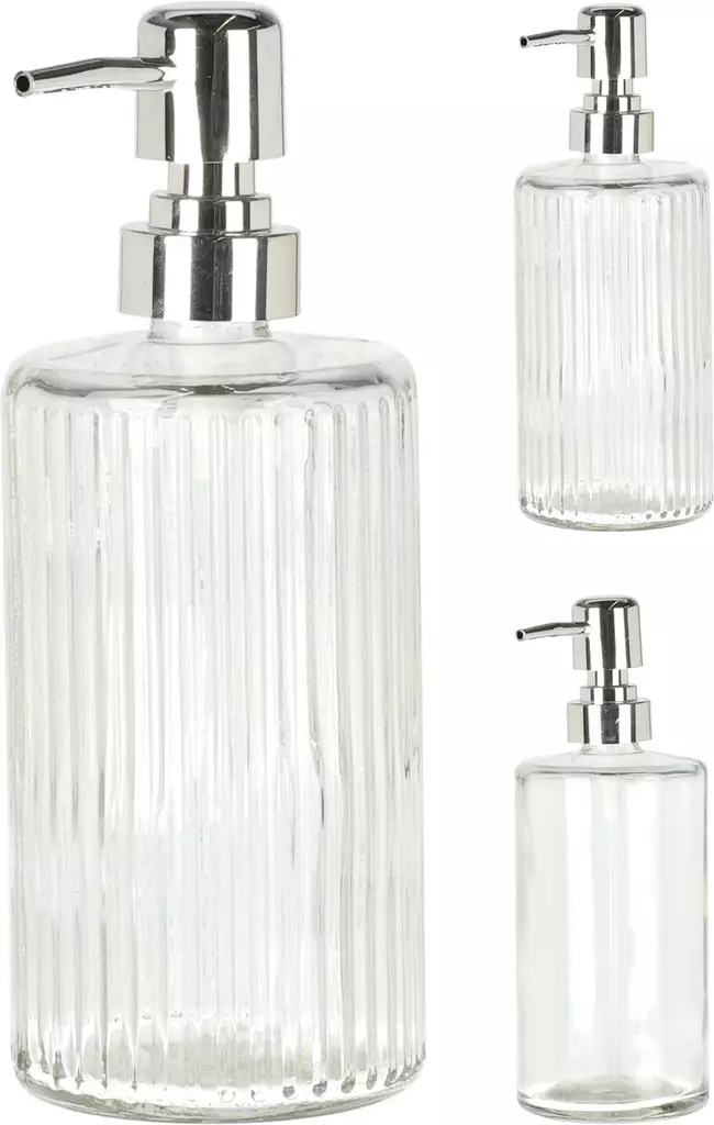TvålDispenser i klart glas - Kosmetika - 8719987845901 - 1