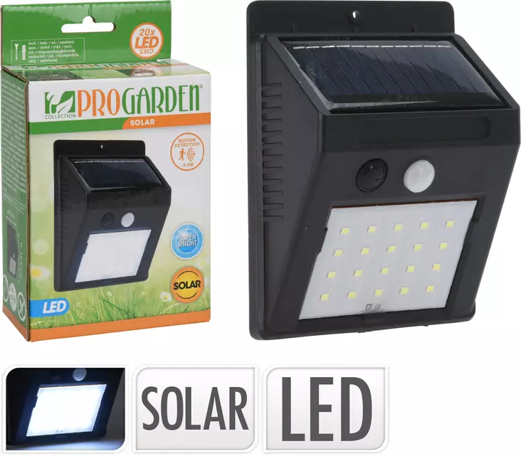 Sol-lampa med rörelsesensor - Stämningsbelysning - 8720573549851 - 1