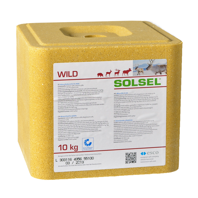 Solsel Wild slicksten för vilt 10 kg - Viltuppfödning och -vård - svm0000001121 - 1