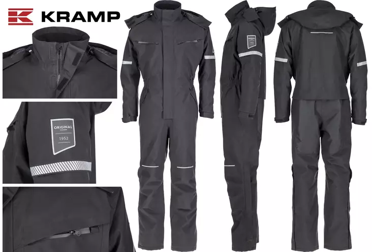 Kramp Original vinteroverall svart - Vinterarbetskläder - 8719607176101 - 2
