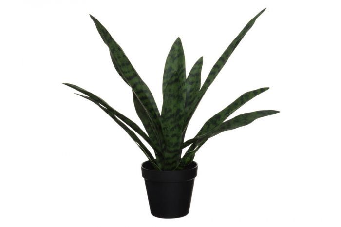 Konstväxt svärmorstunga 51 cm - Trädgårdsskulpturer, dekorationer - 6410416075891 - 1