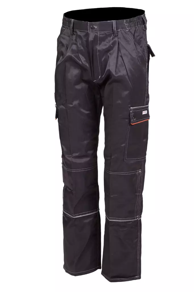 Svarta byxor utan foder - Sommararbetskläder - 6418326409201 - 1