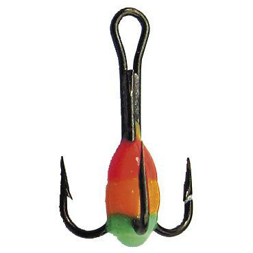 Wiggler krok röd/orange #3 - Mormyskor och färgkrokar - 7340010310601 - 1