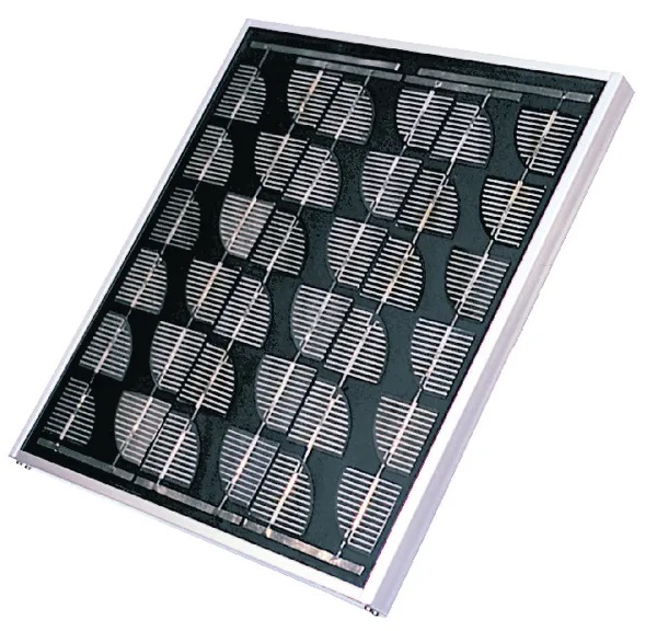 Solpanel 15 W med kontakt för AKO - Elstängseltillbehör - 4035738007171 - 1