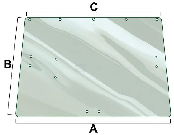 Bakruta (JD L36606) - Hytt och karosseri - 5035776897511 - 1