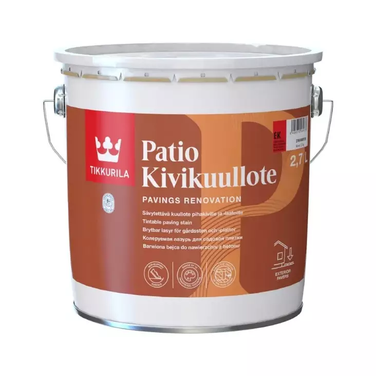 Tikkurila Patio stenskikt (tonbar) - Andra färger, lacker och oljor - 6408070069721 - 1