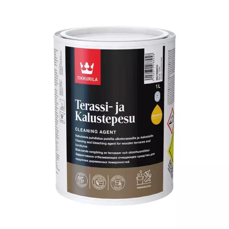 Tikkurila Terrass- och möbelrengöring - Andra färger, lacker och oljor - 6408070088241 - 1