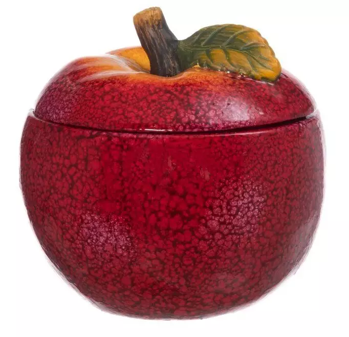 Förvaringsskål Äpple med lock - Andra vackra saker - 6410416504971 - 1