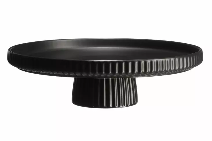 Maku Tårtfat svart 28 cm - Serveringsfat, dukning - 6410416534831 - 1