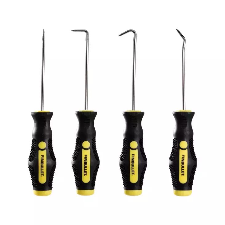 Finbullet krok- och spikset 4-delar - Andra handverktyg - 6430017704051 - 1