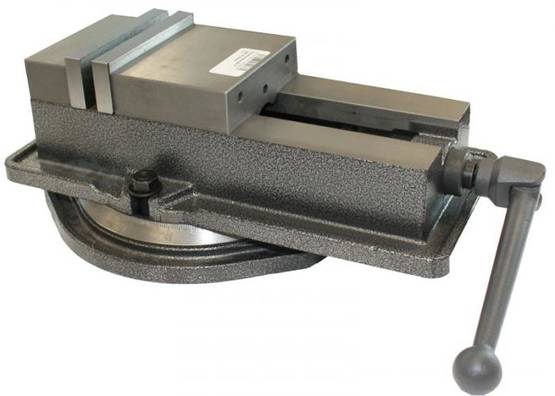 Maskinklammer 5", svängbar platta - Skruvstycken - 6430074690861 - 1
