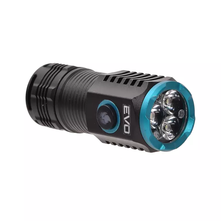 LPG2 handlampa 2000 lm C-laddningsbar 16340 800mAh 3*8W aluminium - Pann- och handlampor - 6438152098431 - 1