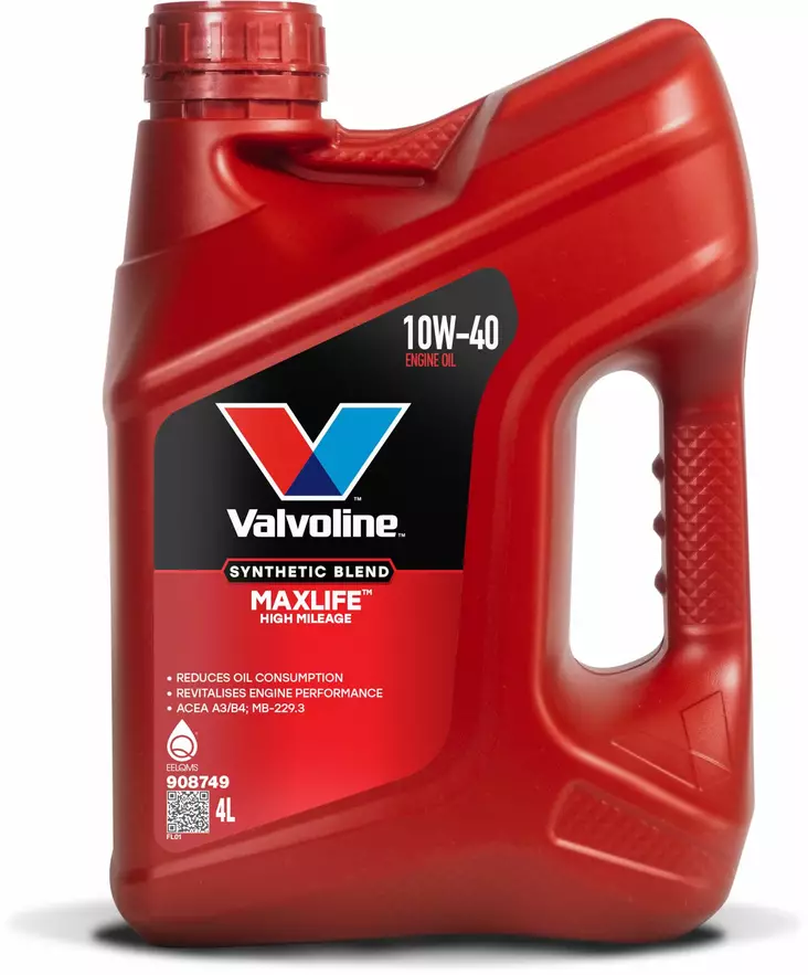 Valvoline MaxLife 10W-40 motorolja 4 l - Motoroljor - 8710941018751 - 1