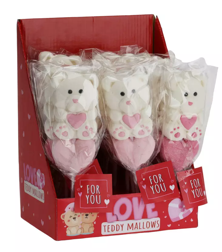 Lovely Teddy marshmallowpinne - Leksaker - 8713305818851 - 1