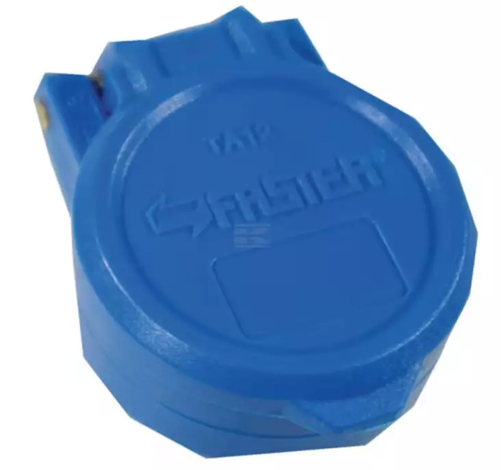 Blå snabbkopplings dammskydd ISO 7241 - Hydraulik - 8716106428281 - 1