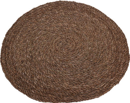 Rund matta av sjögräs 80 cm - Trädgårdstextilier - 8719987228551 - 1
