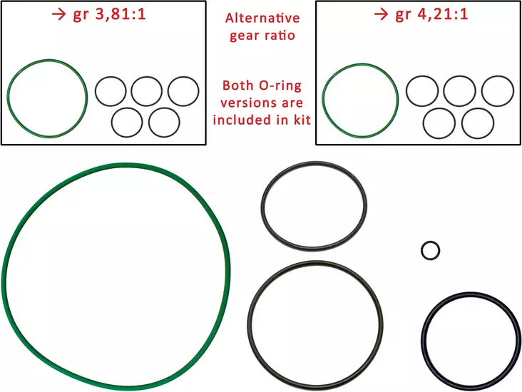 Bakre reparationssats passar SC - Axel och styrning - svm0000008991 - 1
