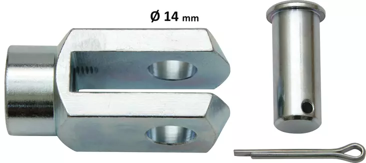 Gaffel Ø14mm pin-M16x1,5mm - Hydraulik - svm0000009041 - 1