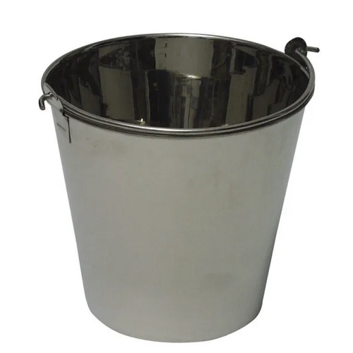 Balja rostfritt stål 10 liter - Fodertråg - 5700030270361 - 1