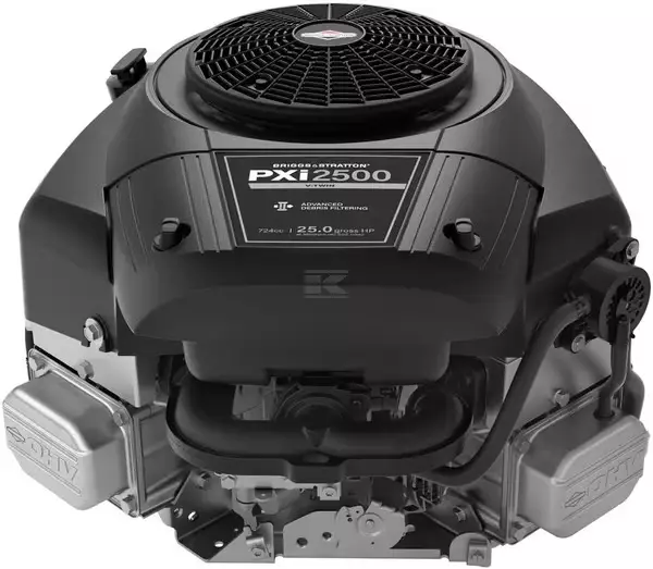 B&S 2500PXi vertikalaxelmotor OHV 23,7 hk 1 1/8" 2-cylindrig - Lokalmotorer - 047282126721 - 1