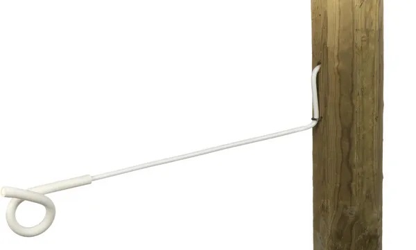 Avståndsisolator, 40 cm, vit - Isolatorer - 4018653444481 - 1