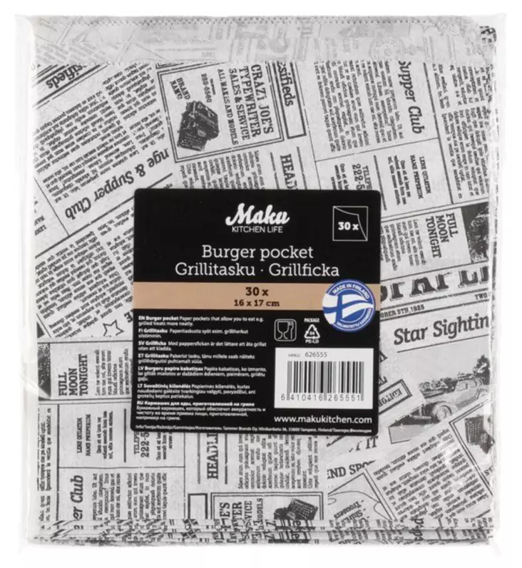 Grillväska 30 st/förpackning - Grilltillbehör - 6410416265551 - 1