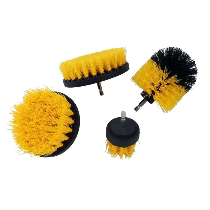 Borstsats för borrmaskin 4-delar - Borrmaskiner - 6418536019641 - 1