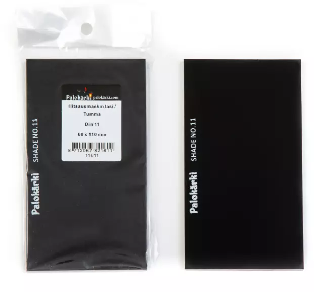 Svetsmaskin glas mörk 60x110mm Din11 - Andra svetstillbehör - 8712067821611 - 1