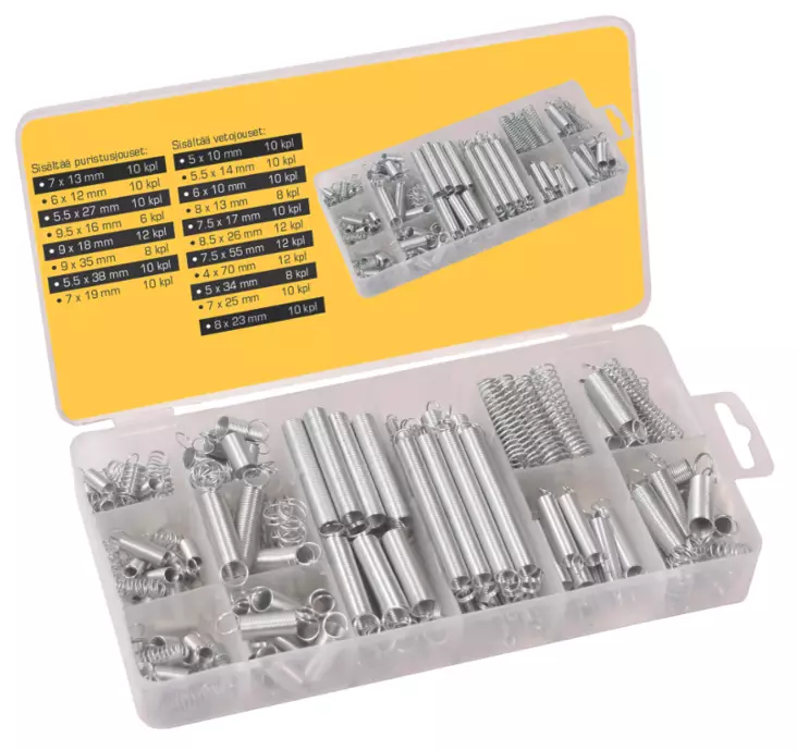 Fjäderuppsättning 200 delar - Små förändringar - 6430017708141 - 1