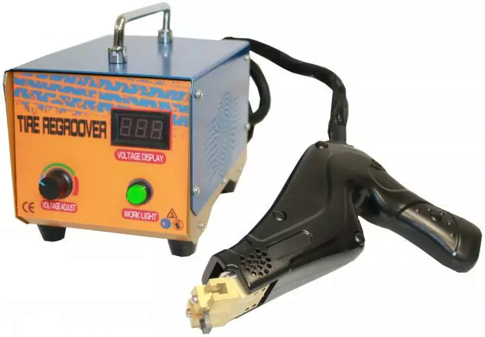 Bärbar däckspårmaskin 1000W/230V - Verkstadsverktyg - 6430074696481 - 1