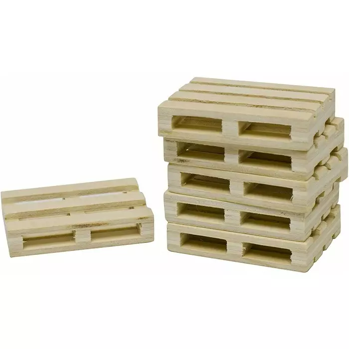 Kids Globe truckpallar 1:32 8 st/fp - Andra lantbruks- och arbetsmaskinsleksaker - 8713219285411 - 1