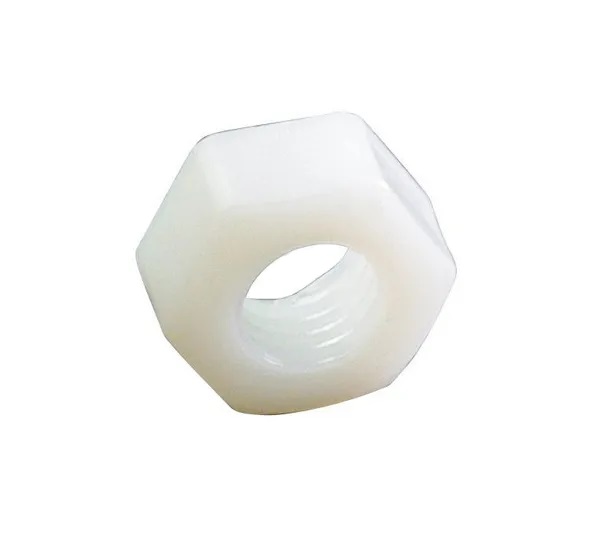 Nylon sexkantsmutter - Bultar och muttrar, metrisk gänga - 8716106607631 - 1