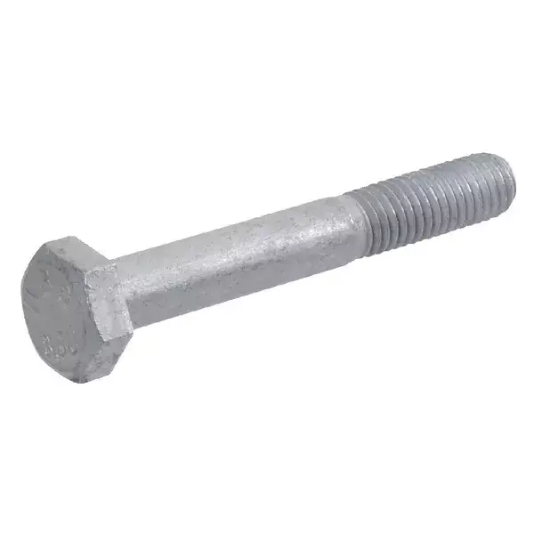Sexkantsskruv M10 x 50 mm 8.8 galvaniserad, delgängad - Bultar och muttrar, metrisk gänga - 8716106644131 - 1