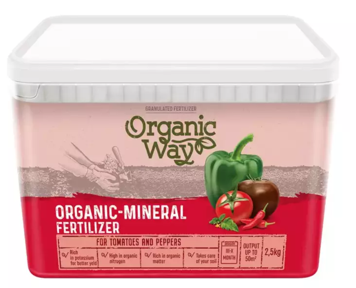 Gödningsmedel för tomater och paprikor 2,5 kg - Jord och gödselmedel - 4770168912151 - 1