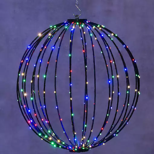 LED-ljuskula 50 cm 264 LED flerfärgad - Stämningsbelysning - 6410416310541 - 1