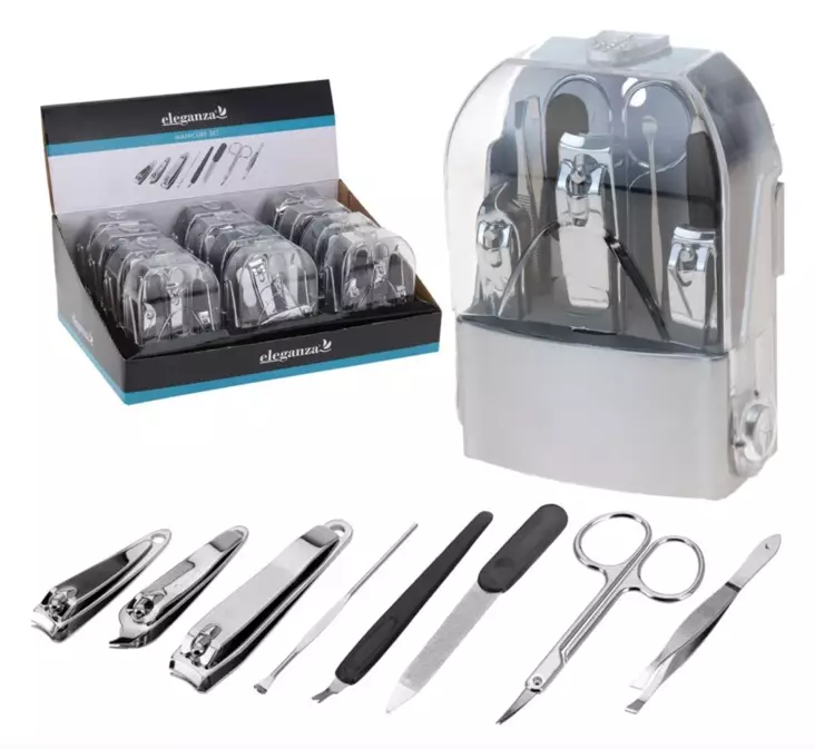 Manikyrset 8 delar - Andra egenvårdsprodukter - 8721037262071 - 1